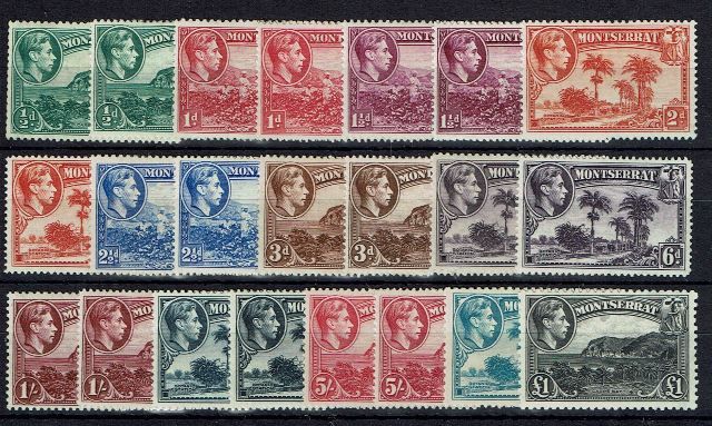 Image of Montserrat SG 101/12 UMM British Commonwealth Stamp